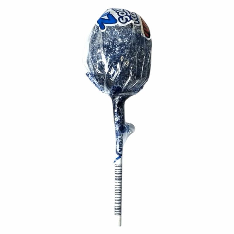 Large Blue Lollies | Sour Zoom Blue Raspberry Tongue Painter Lollypop Tub | Halal Sweet Snack by Vidal | Choose between 50/25/10 pieces