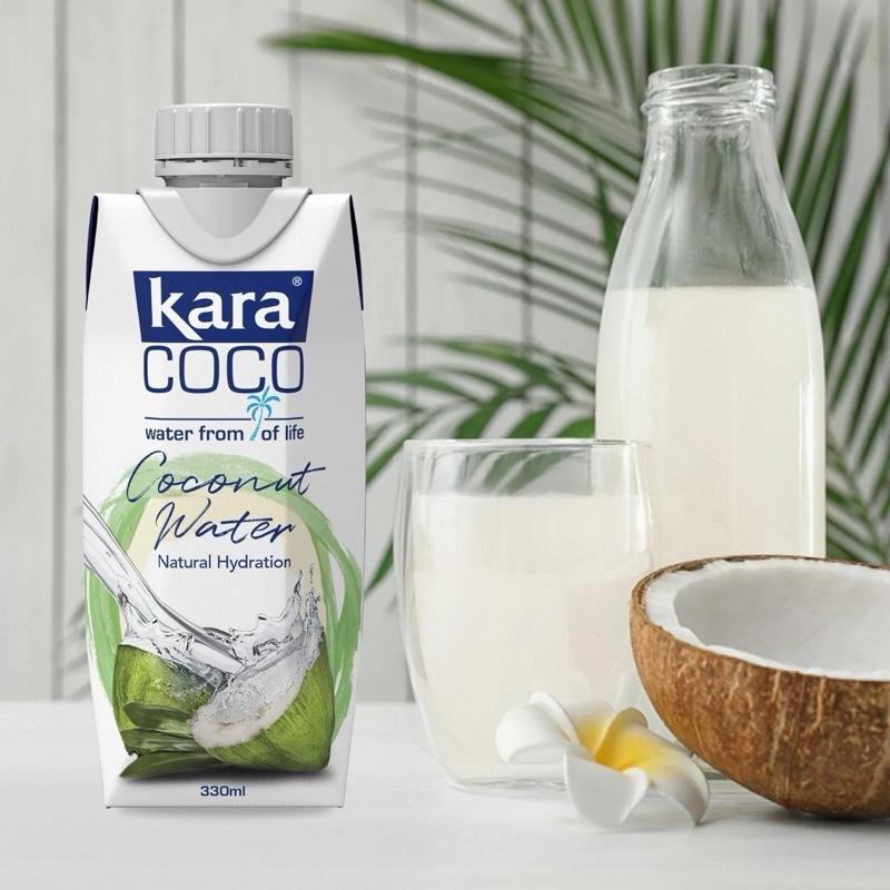 Pure Coconut Water Drink | 12 x 330ml Carton Bottles | Original One Hydrating Beverage Refreshing Cold