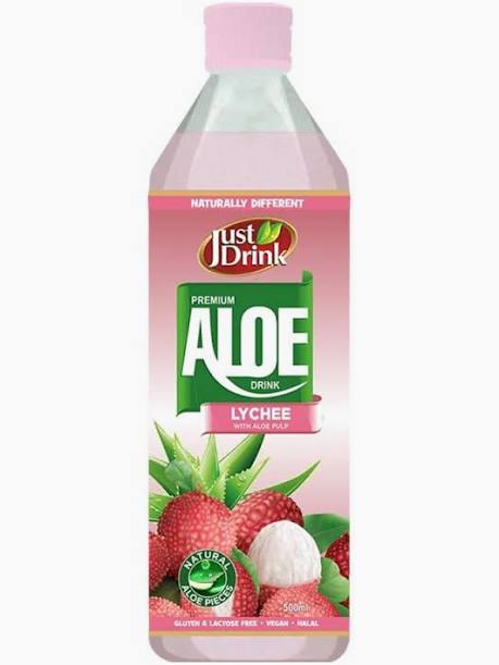 Premium Aloe Vera Drink | 12 x 500ml Bottles | Multiple Flavors with Natural Aloe Pieces Pulp