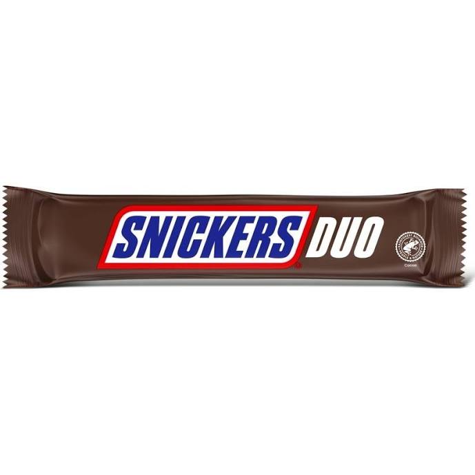 Snickers Snickers Duo 69g Multipack - Choose Pack Size