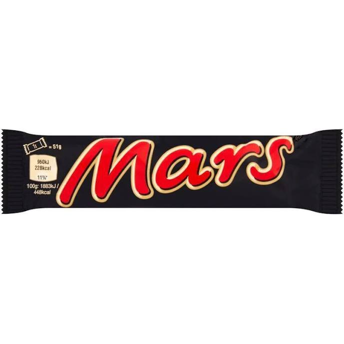 Mars Mars Bar 51g Multipack - Choose Pack Size