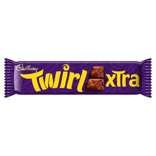 Cadbury Twirl Xtra 54g Multipack - Choose Pack Size