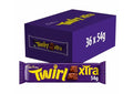 Cadbury Twirl Xtra Duo Bar Chocolate Bars - Box of 36 x 54g Bars product image