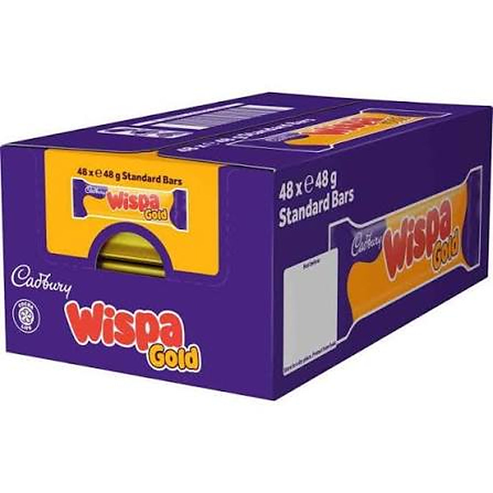 Cadbury Wispa Gold Bar Chocolate Bars - Box of 48 x 48g Bars product image