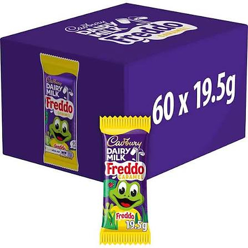 Cadbury Freddo Caramel Chocolate Bars 39p PMP - Box of 60 x 19.5g Bars product image