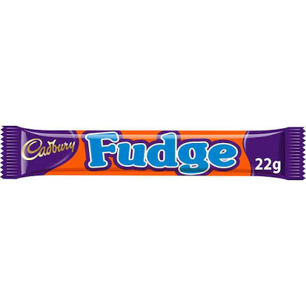 Cadbury Fudge 39p PMP – Single Pack 22g