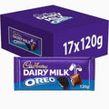 Cadbury Dairy Milk Oreo 120g Bar Multipack - Choose Pack Size