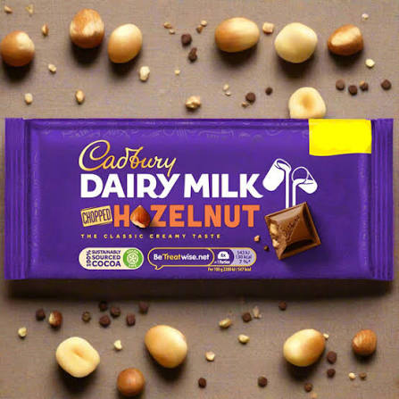 Cadbury Chopped Hazelnut 95g