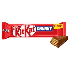 KitKat Chunky Original 24 x 40g 89p PMP – Single Pack 40g