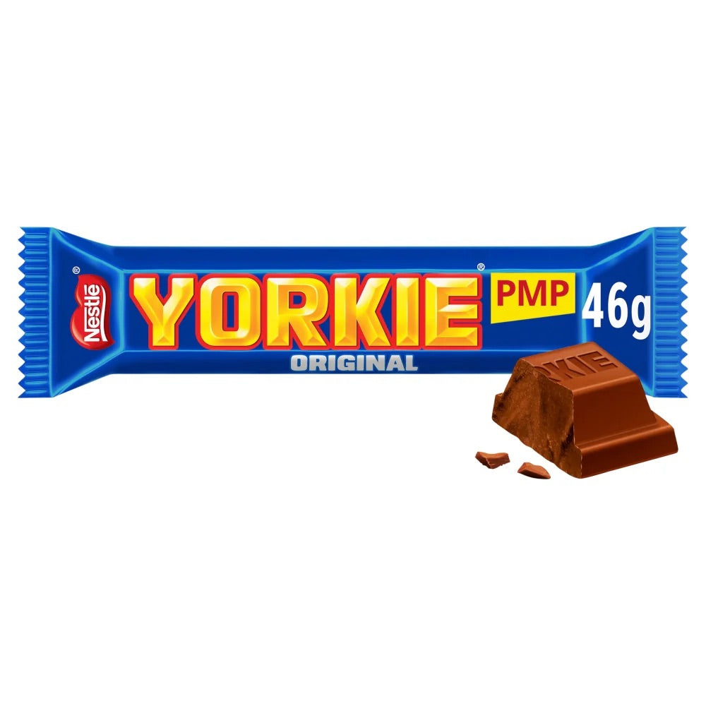 Yorkie Milk Chocolate 46g Multipack - Choose Pack Size