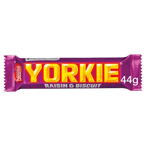 Yorkie Raisin & Biscuit 44g Multipack - Choose Pack Size