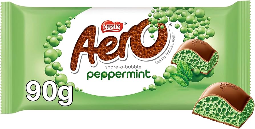 Aero Peppermint 90g sharing chocolate bar
