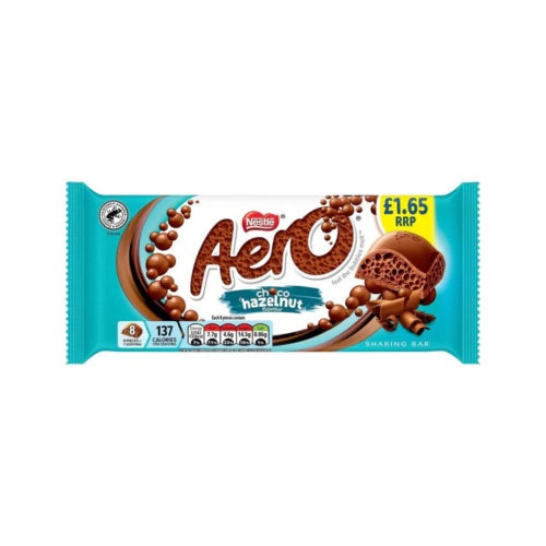 Aero Milk Chocolate 90g sharing chocolate bar