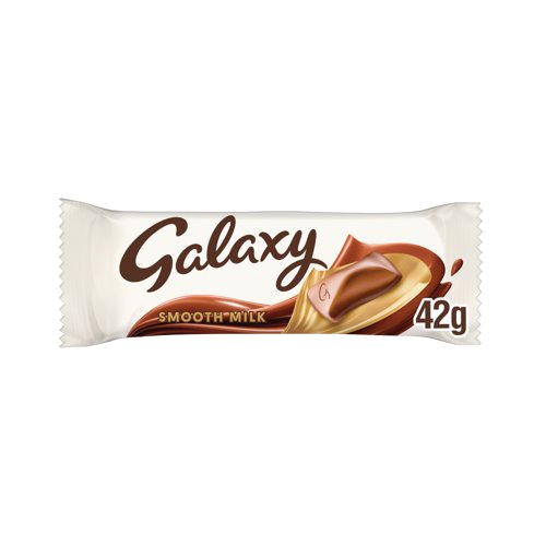 Galaxy Smooth Milk Standard Bar 24 x 42g £1.19 – Single Pack 42g