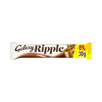 Galaxy Ripple 36 x 30g 89p PMP – Single Pack 30g
