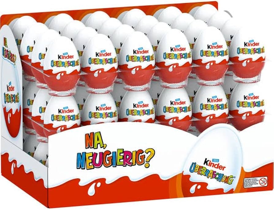 Kinder Surprise Eggs 72 eggs product image