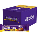 Cadbury Dairy Milk Caramel 48 x 45g standard bars product image
