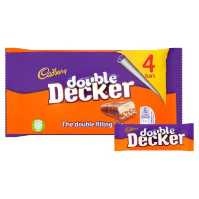 Cadbury Double Decker 8 x 4-bar multipacks £1.99 product image