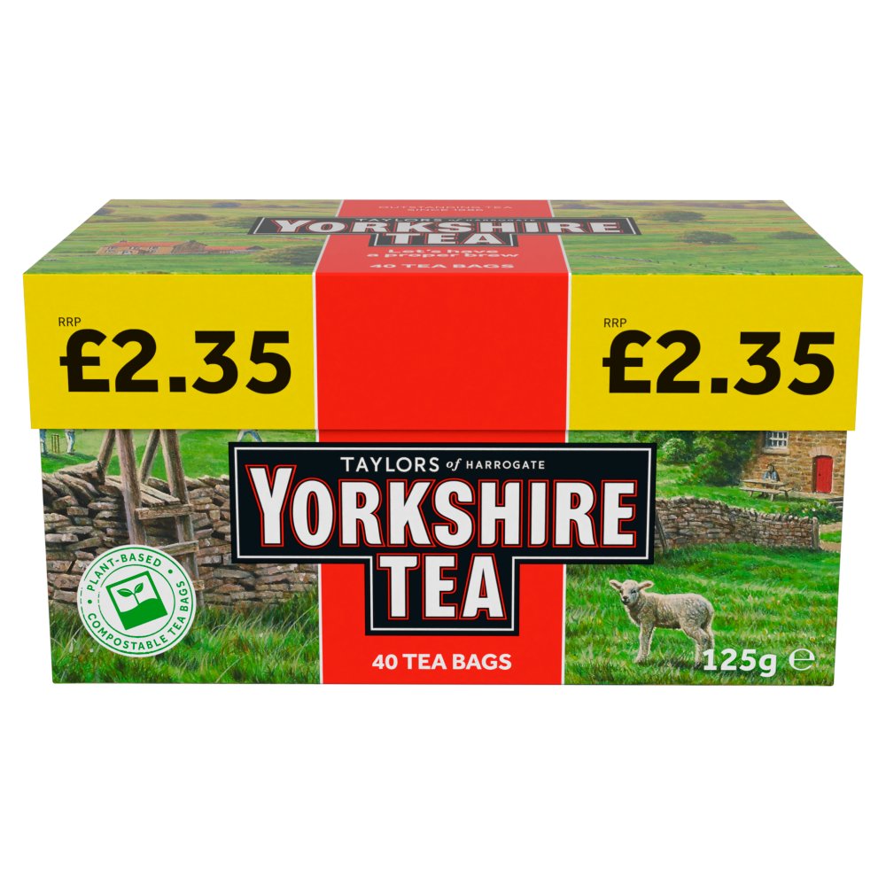Yorkshire Tea Tea Bags 10 x 40 bags £2.35 PMP product image