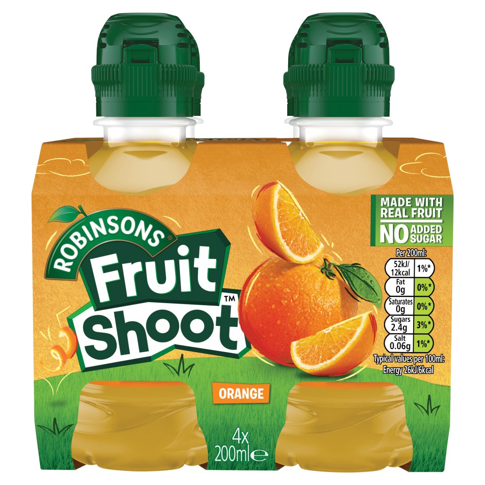 Robinsons Fruit Shoot Orange 24 x 200ml product image