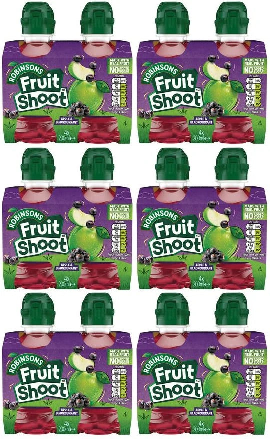 Robinsons Fruit Shoot Apple & Blackcurrant 24 x 200ml product image