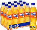 Fanta Orange 500ml Soft drink Multipack - Choose Pack Size