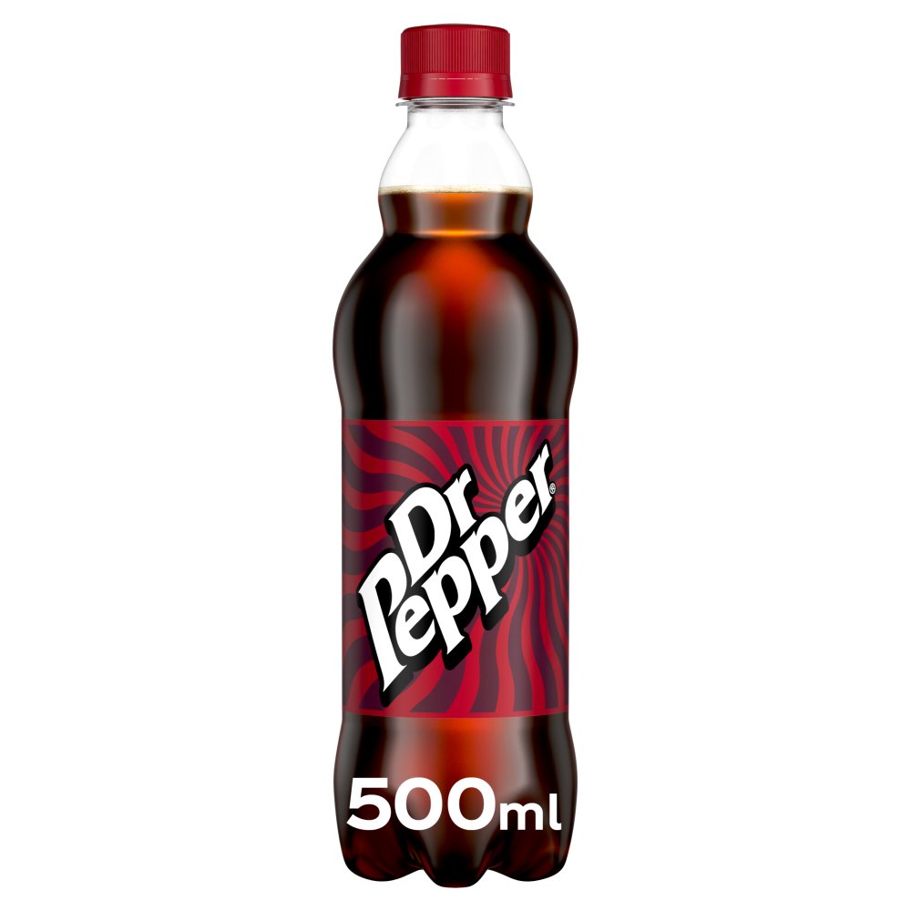 Dr Pepper Bottle 500ml Multipack - Choose Pack Size