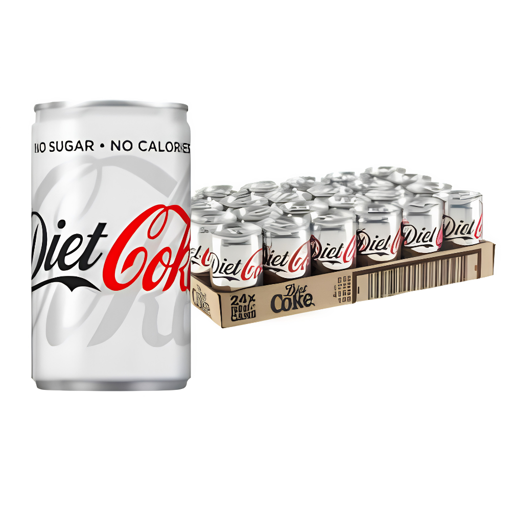 Diet Coke Mini Cans 24 x 150ml full case