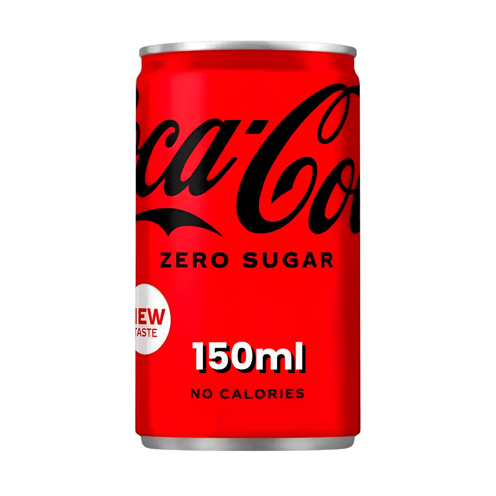 Coca-Cola Zero Sugar Mini Cans 24 x 150ml full case
