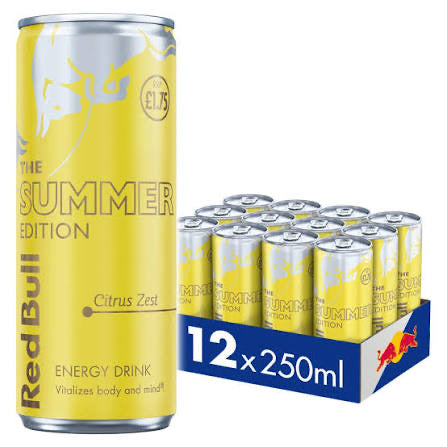 Red Bull Summer Edition Citrus Zest case product image