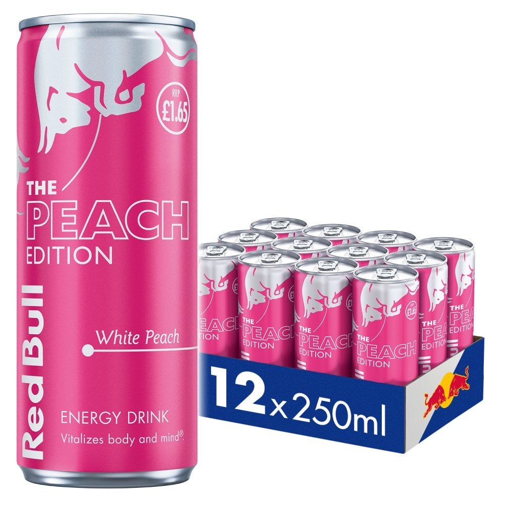 Red Bull Peach Edition White Peach case product image