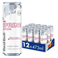 Red Bull Cherry Sakura Energy Drink 12 x 473ml case product image
