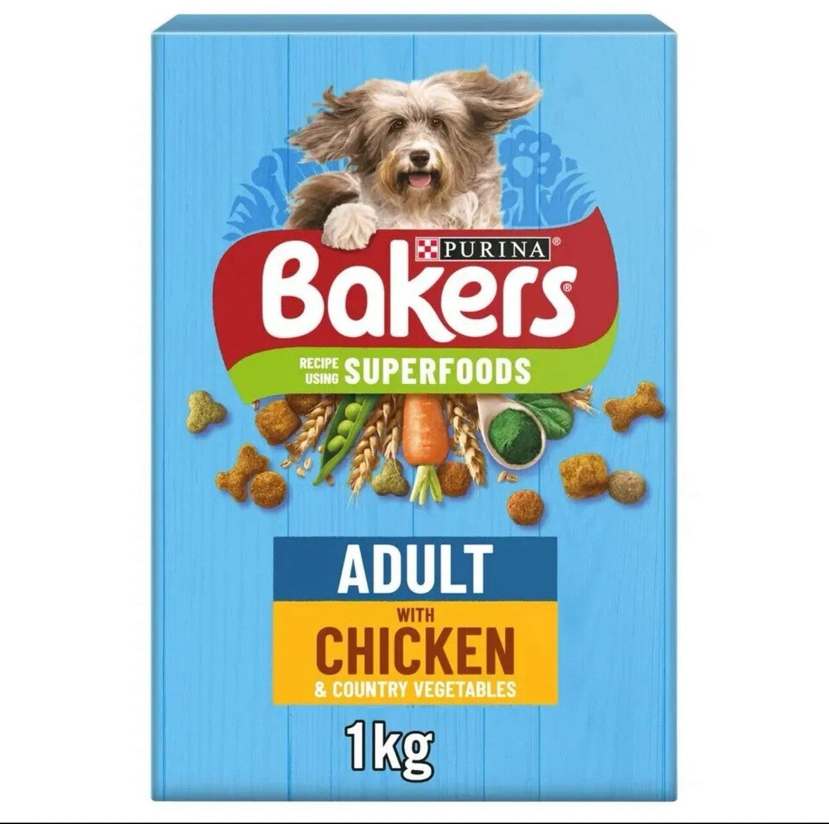 Bakers Adult Chicken & Veg with Wholegrain 5 x 1kg £3.75 PMP product image