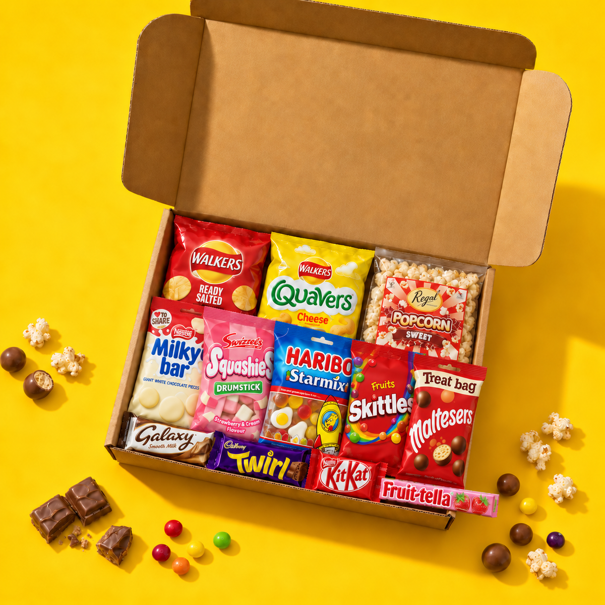 Bad Day Emergency Box open snack box