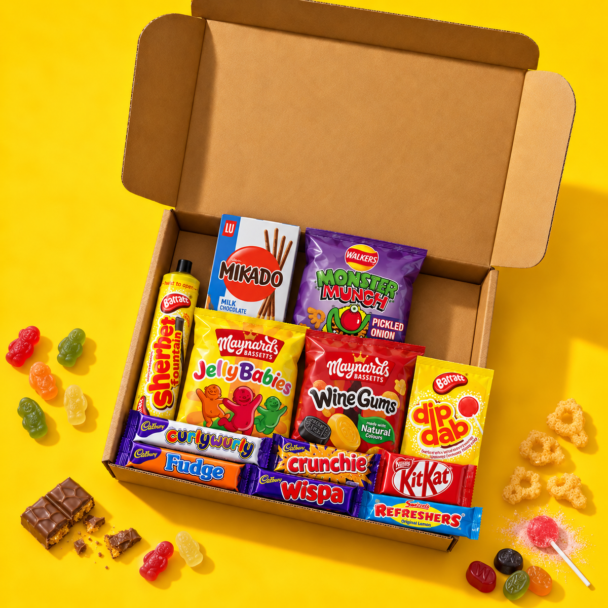 You’re Officially Old Box open snack box