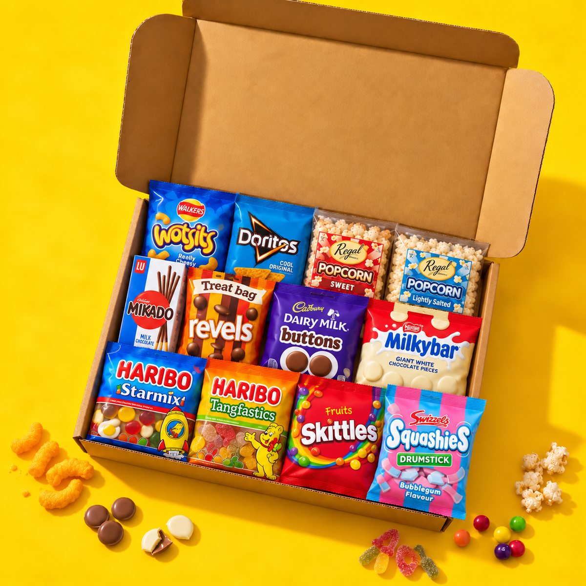 Sleepover Box open snack box