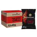 Walkers Sensations Thai Sweet Chilli Crisps - Box of 32 x 40g Bags product image