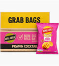 Walkers Prawn Cocktail Grab Bags Crisps - Box of 32 x 45g Bags product image