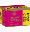 Walkers Prawn Cocktail Crisps 70g Multipack - Choose Pack Size