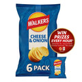 Walkers Cheese & Onion Crisps Multipack - Box of 1 x 150g Bags product image