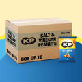 KP Salt & Vinegar Flavour Peanuts £1.35 PMP - Box of 16 x 65g Bags product image