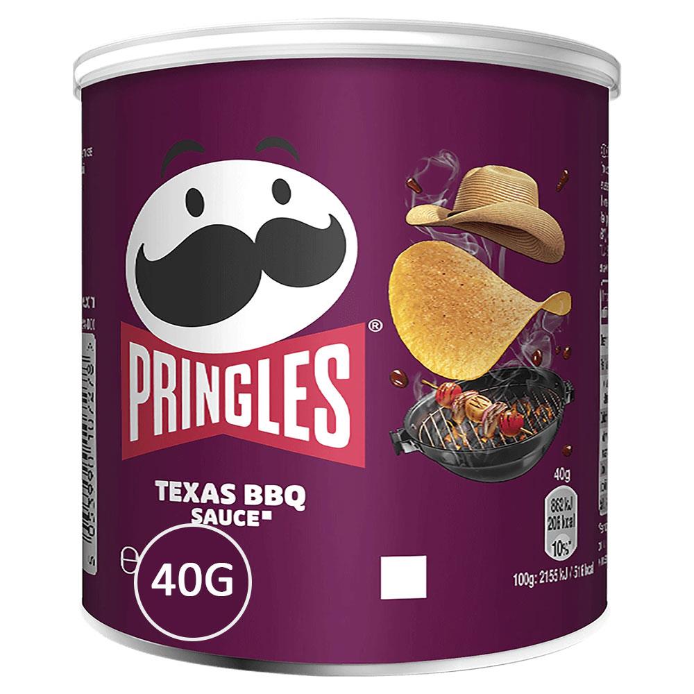 Pringles Texas BBQ Sauce 40g Multipack - Choose Pack Size