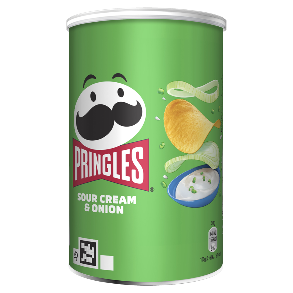 Pringles Sour Cream & Onion 70g Multipack - Choose Pack Size