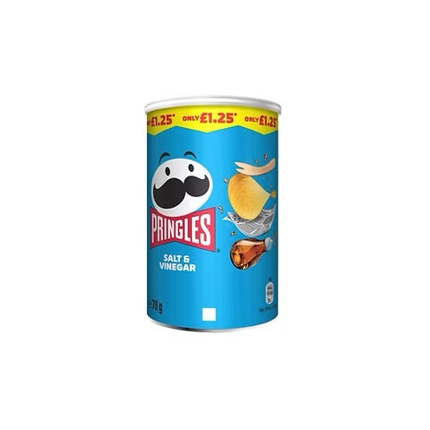 Pringles Salt & Vinegar 70g Multipack - Choose Pack Size