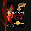 Walkers Sensations Thai Sweet Chilli 65g Multipack - Choose Pack Size