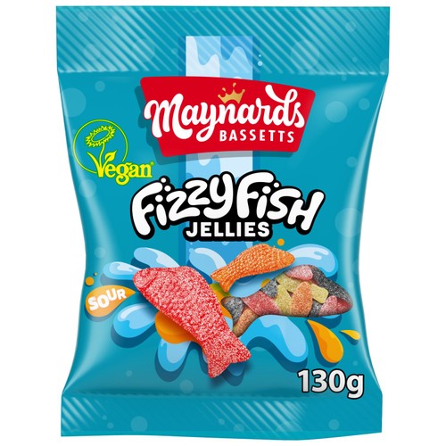 Maynards Bassetts Fizzy Fish