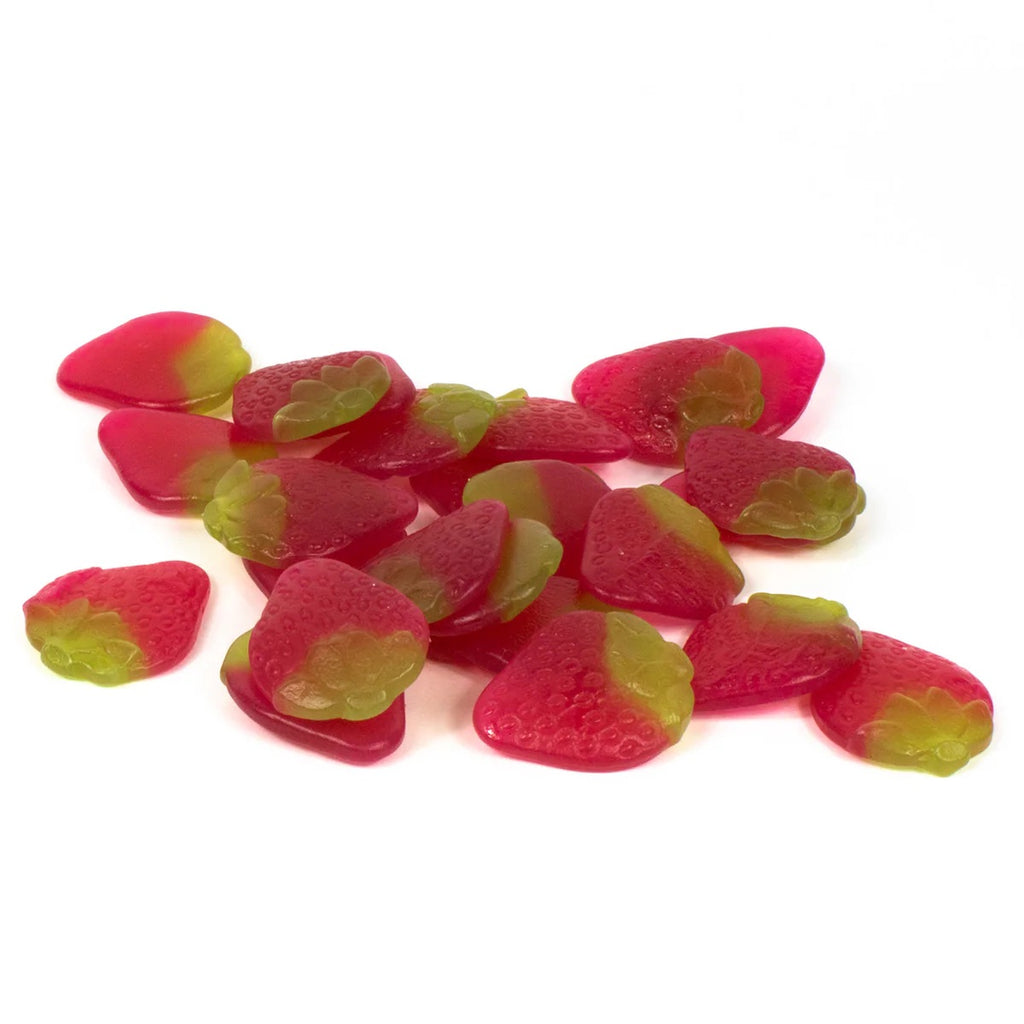 Kingsway Giant Strawberries Vegan Weigh Out Chewing Gum - Box of 1 x 3000g Bags product image