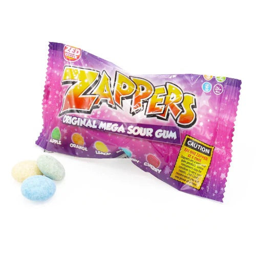 Zed Candy Zappers Mega Sour Gum Multipack - Choose Pack Size