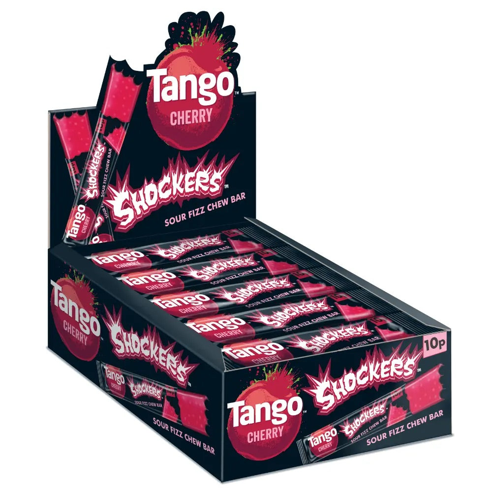Tango Shockers sour chew bar flavour and pack size selection