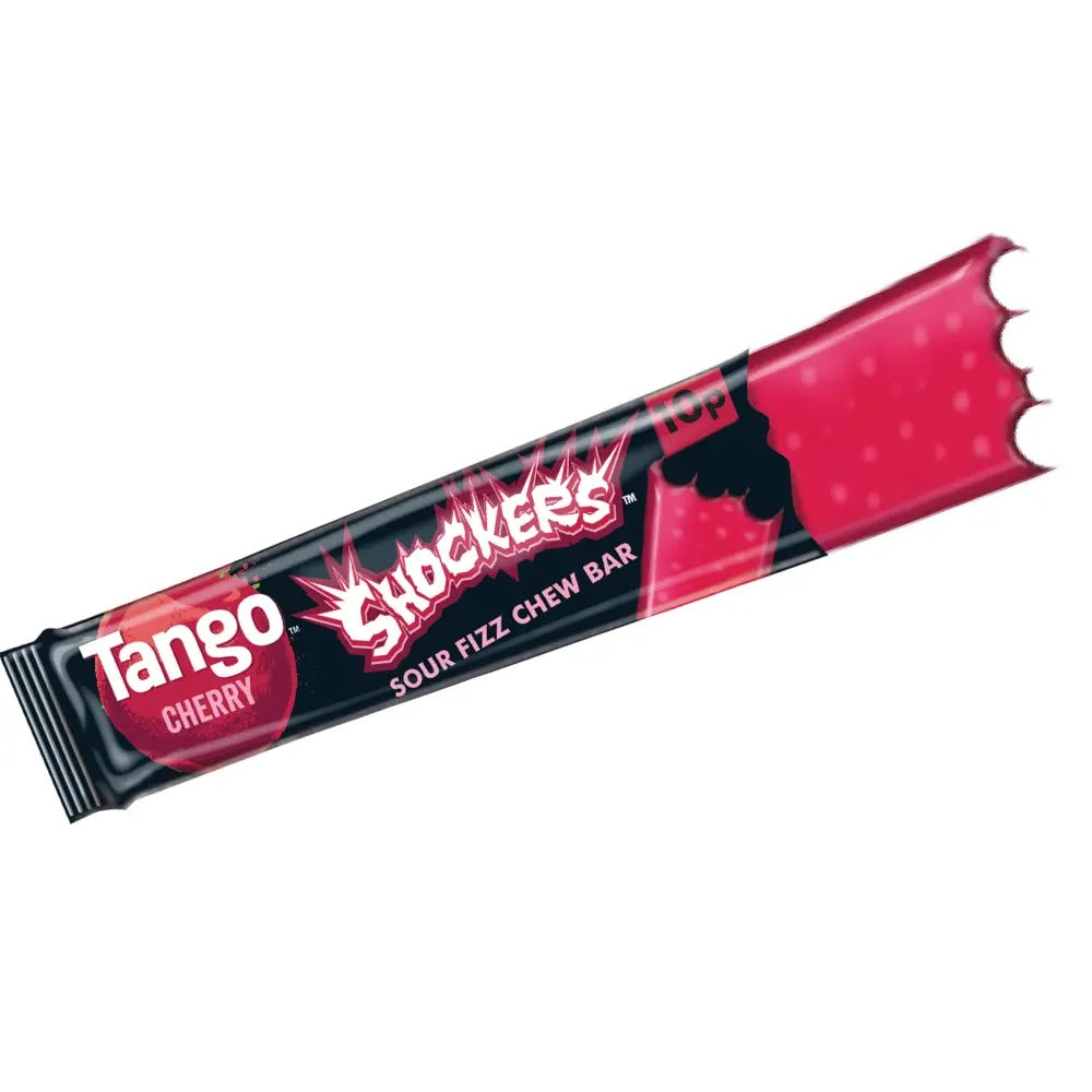 Tango Shockers sour chew bar flavour and pack size selection